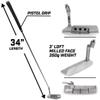 GoSports GS1 Tour Golf Putter  34 Right-Handed Blade Putter with Milled Face, Choose Oversized Fat Grip or Traditional Grip view 3