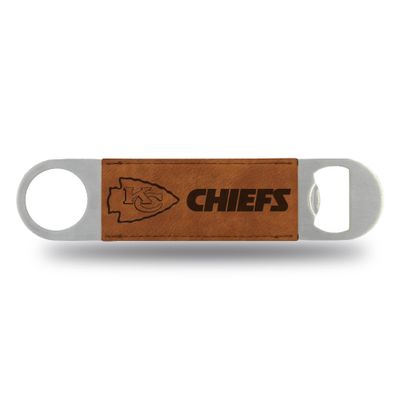 NFL Rico Industries Chiefs Laser Engraved Red Bar Blade
