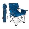 ALPS Mountaineering King Kong Camping Chairs for Adults with Mesh Cup Holders and Pockets, Built Durable and Reliable with Compact Foldable Steel Frame, Deep Sea/Charcoal view 1