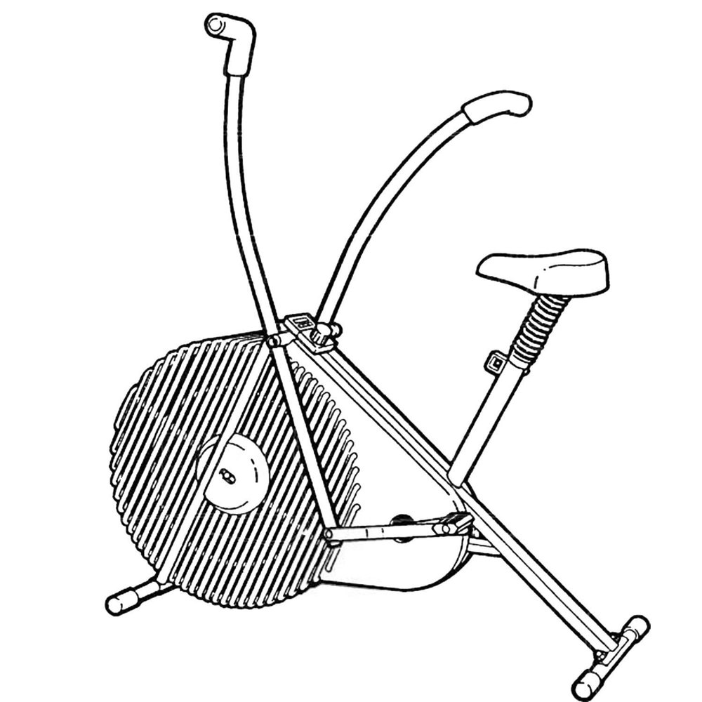Icon Health & Fitness, Inc. Owner Manual 100570 Works W Weslo AERO 750 - WL402101 Stationary Bike