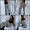 Women Reflective Pants Casual Dance Sport Track Trouser Sweatpants Jogger Pants Party Music Festival Rave Outfit view 4