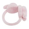 RUIXIA Boys Girls Cute Cartoon Animal Winter Earmuffs Soft Faux Fur Ear Warmers Adjustable for Adults Kids Thermal Plush Ear Muffs, Pink Rabbit, One Size view 3