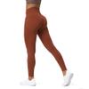 Aoxjox High Waisted Workout Leggings for Women Trinity Yoga Pants 26.5" (Cherry Mahogany, Small) view 1