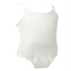 Hedmy Kids Girls Camisole Leotard Spaghetti Straps Gymnastic Ballet Dance Leotard Tank Top Bodysuit Dancewear White 5-6 Years view 2