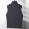 QWENTMTNTY Men's Polar Fleece Outerwear Vests Full-Zip Slim Fit Lightweight Jacket Vest Big Tall Outdoor Sports Sleeveless Jackets view 4