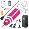 ADVENOR Paddle Board 11'x33 x6 Extra Wide Inflatable Stand Up Paddle Board with SUP Accessories Including Adjustable Paddle,Backpack,Waterproof Bag,Leash,and Hand Pump,Repair Kit (Pink) view 1