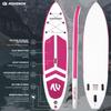 ADVENOR Paddle Board 11'x33 x6 Extra Wide Inflatable Stand Up Paddle Board with SUP Accessories Including Adjustable Paddle,Backpack,Waterproof Bag,Leash,and Hand Pump,Repair Kit (Pink) view 2