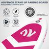 ADVENOR Paddle Board 11'x33 x6 Extra Wide Inflatable Stand Up Paddle Board with SUP Accessories Including Adjustable Paddle,Backpack,Waterproof Bag,Leash,and Hand Pump,Repair Kit (Pink) view 3