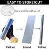DANCHEL OUTDOOR Roll up Stainless Steel Stove Pipe Ultralight,Camping Wood Stove Chimney Pipe with Rings, Hot Tent Accessories Replacement Flue 2.48''Dia. 11'' Wide, 8.2ft/2.5m Length view 3