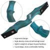 ZSHJGJR 60 Black Hunter Original Recurve Bow for Adults American Hunting Longbow Archery Bow 20-60lbs Right Handed for Archery Hunting Shooting Practice (Blue, 45lbs) view 3