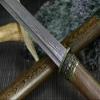 Zhmyyxgs Handmade Wushu Sword Sharp HRC60 Folded Damascus Carbon Steel Kung Fu Jian view 2