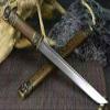 Zhmyyxgs Handmade Wushu Sword Sharp HRC60 Folded Damascus Carbon Steel Kung Fu Jian view 4