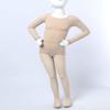 Freebily Kids Girl Thermal Underwear Soft Breathable Cotton Base Layer Sets Athletic Leggings and Long Sleeve Shirt Top A Nude 4 view 3