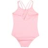 Hedmy Kids Girls Camisole Leotard Spaghetti Straps Gymnastic Ballet Dance Leotard Tank Top Bodysuit Dancewear Pink 12-14 Years view 4