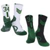 2 Pairs The Alphabet Basketball Socks for Men, #34 Lucky Number Sports Socks Giannis With 3D Ankle Protection for Youth Boys, Great Gift for Antetokounmpo Fans (5.5-11.5) view 1