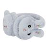 RUIXIA Boys Girls Cute Cartoon Animal Winter Earmuffs Soft Faux Fur Ear Warmers Adjustable for Adults Kids Thermal Plush Ear Muffs Grey Rabbit One Size view 4