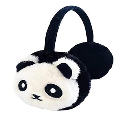 BXT Kids Winter Ear Muffs Soft Plush Football Soccer Earmuffs Boys Girls Outdoor Ski Cycling Thermal Ear Warmers Earplugs