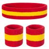 ONUPGO Kids Sweatbands Toddler Headband Wristband Set - Athletic Cotton Baby Sweat Band for Kids Youth Baby (1 Headband + 2 Wristbands) view 1