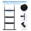 43" Trampoline Ladder Trampoline Ladder Accessories for Children Kids, Skid-Proof Step Ladder, Quick Installation and Removal Metal Construction with Nonslip Rubber (43") view 4