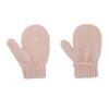 Toddler Mittens Winter Knitted Warm Mitten for Boys Girls Kids Thick Stretch Magic Mitten Snow Gloves Black&Pink&Rose Red view 4