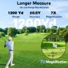 1200Yards Range Finder Golf with Slope, 7X Magnification Range Finder, Lightweight Portable Rechargeable Rangefinder, Flag Lock Vibration, Switch for Legal, Range Finders for Hunt/Golf Accessory view 2