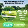 1200Yards Range Finder Golf with Slope, 7X Magnification Range Finder, Lightweight Portable Rechargeable Rangefinder, Flag Lock Vibration, Switch for Legal, Range Finders for Hunt/Golf Accessory view 3