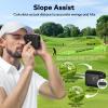 1200Yards Range Finder Golf with Slope, 7X Magnification Range Finder, Lightweight Portable Rechargeable Rangefinder, Flag Lock Vibration, Switch for Legal, Range Finders for Hunt/Golf Accessory view 4
