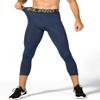 3 Pack Men's Compression Pants 3/4 Workout Dry-fit Baselayers Underwear Sport Tights Running Athletic Leggings Capris view 3