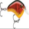 Rapala Ott's Garage Slim Crankbait, Hard Bait, Bass Fishing Lure, Tight Wiggle Action for Clear Water, 2-3/4", Classic Craw view 1