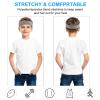 Civaner 4 Pcs Boys Headbands Athletic Sweatbands Kids Sports Wicking Breathable Headbands Elastic for Girls Boys Football(Black, Light Grey) view 3
