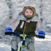 SATINIOR 2 Pairs Kids Waterproof Winter Snow Gloves Ski Gloves for Boy Girl Outdoor Warm Thickening Snowboard(Red, Blue,3-6 Years) view 4