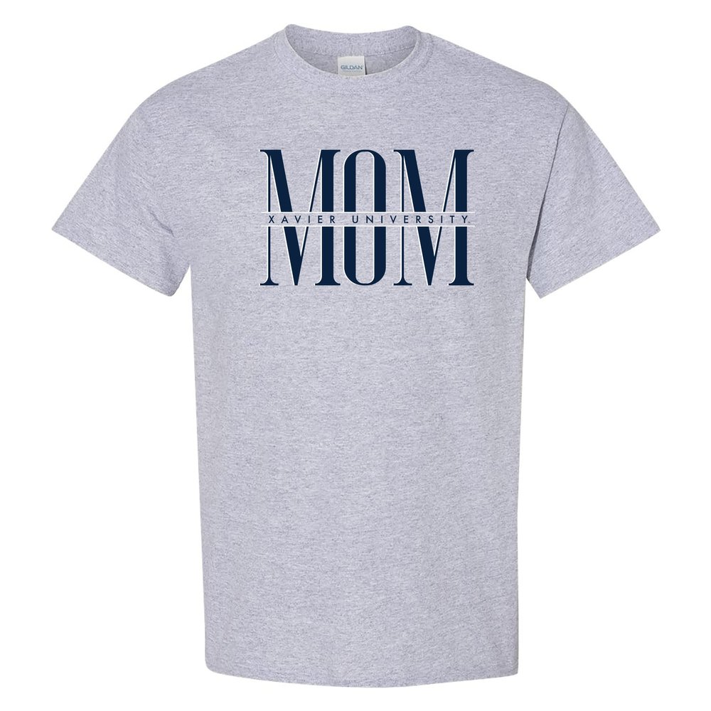 AS1349 - Xavier Musketeers Classic Mom T Shirt - 3X-Large - Sport Grey