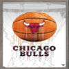 Trends International NBA Chicago Bulls - Drip Basketball 21 Wall Poster, 14.725" x 22.375", Barnwood Framed Version view 1