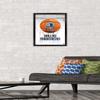 Trends International NBA Dallas Mavericks - Drip Basketball 21 Wall Poster, 14.725" x 22.375", Black Framed Version view 2