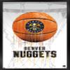 Trends International NBA Denver Nuggets - Drip Basketball 21 Wall Poster, 22.375" x 34", Black Framed Version view 1