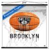 Trends International NBA Brooklyn Nets - Drip Basketball 21 Wall Poster, 22.375" x 34", Premium Print and Black Hanger Bundle view 3