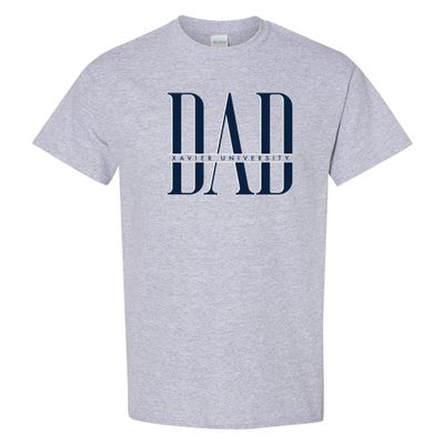 AS1350 - Xavier Musketeers Classic Dad T Shirt - 3X-Large - Sport Grey