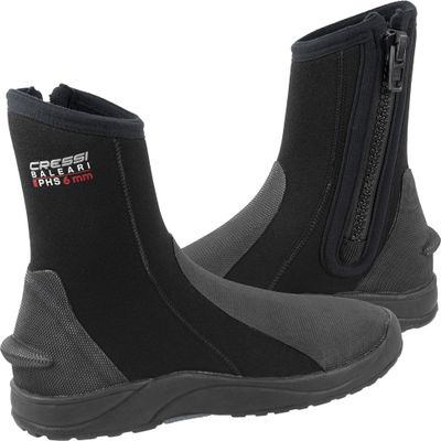 CRESSI Baleari PHS, Black/Black, 6 mm, 9