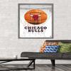 Trends International NBA Chicago Bulls - Drip Basketball 21 Wall Poster, 22.375" x 34", Barnwood Framed Version view 2