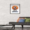 Trends International NBA Dallas Mavericks - Drip Basketball 21 Wall Poster, 14.725" x 22.375", Barnwood Framed Version view 2