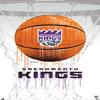 Trends International NBA Sacramento Kings - Drip Basketball 21 Wall Poster with Push Pins view 4