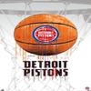 Trends International NBA Detroit Pistons - Drip Basketball 21 Wall Poster with Push Pins view 4