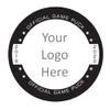 TigerTail Sports Personalized Team Logo Hockey Pucks (9034, 25 Pucks) view 1