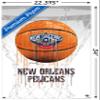 Trends International NBA New Orleans Pelicans - Drip Basketball 21 Wall Poster with Pushpins view 3