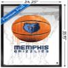 Trends International NBA Memphis Grizzlies - Drip Basketball 21 Wall Poster, 22.375" x 34", Black Framed Version view 3