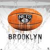 Trends International NBA Brooklyn Nets - Drip Basketball 21 Wall Poster with Push Pins view 4