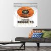 Trends International NBA Denver Nuggets - Drip Basketball 21 Wall Poster with Push Pins view 2