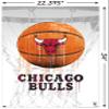 NBA Chicago Bulls - Drip Basketball 21 Wall Poster with Push Pins view 3