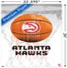NBA Atlanta Hawks - Drip Basketball 21 Wall Poster with Pushpins view 3