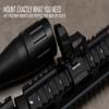 Monstrum 45 Degree Offset Picatinny Rail Mount view 2